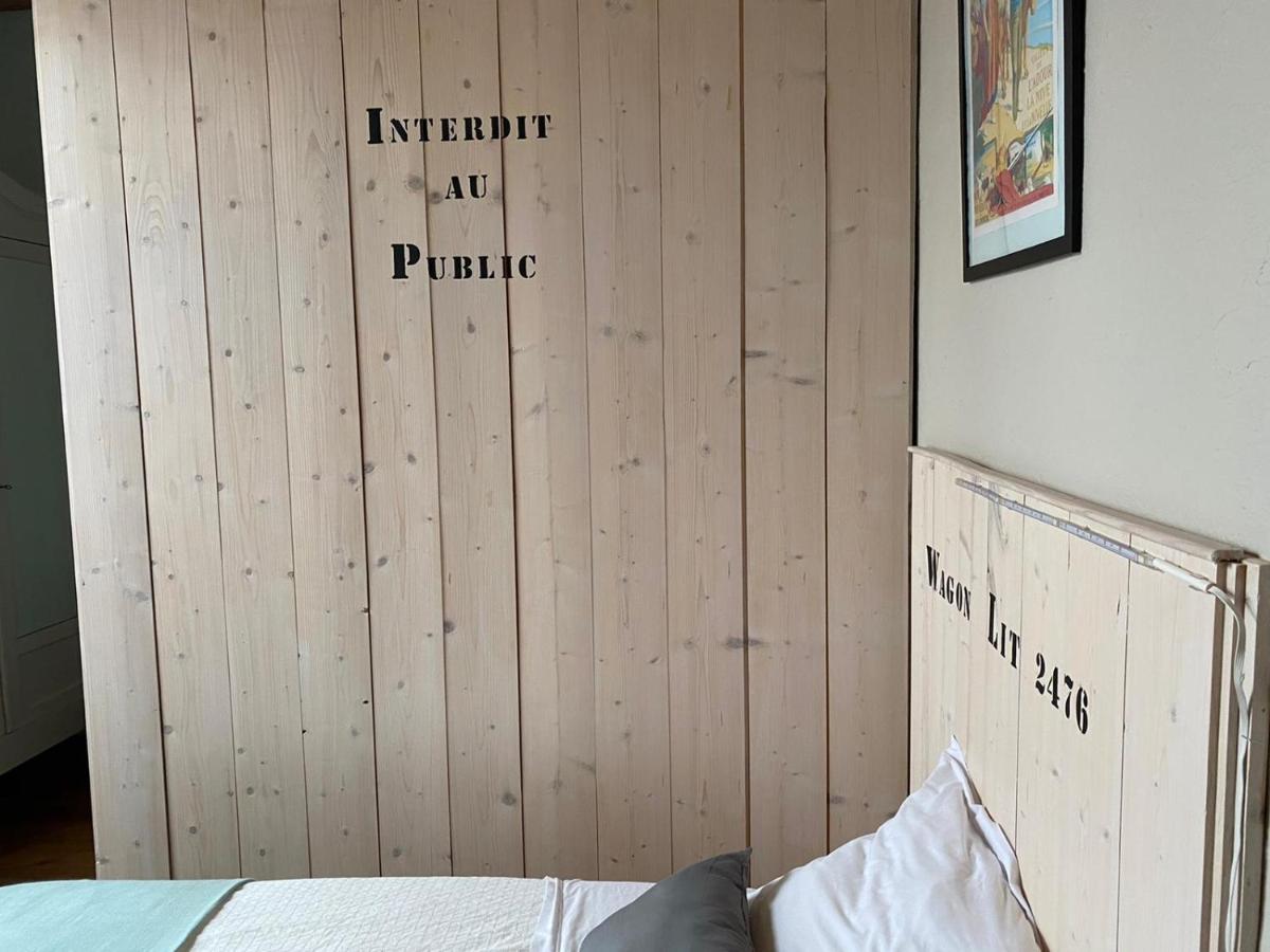 La Gare Bed & Breakfast Gondrin Exterior foto