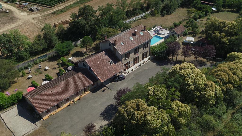 La Gare Bed & Breakfast Gondrin Exterior foto