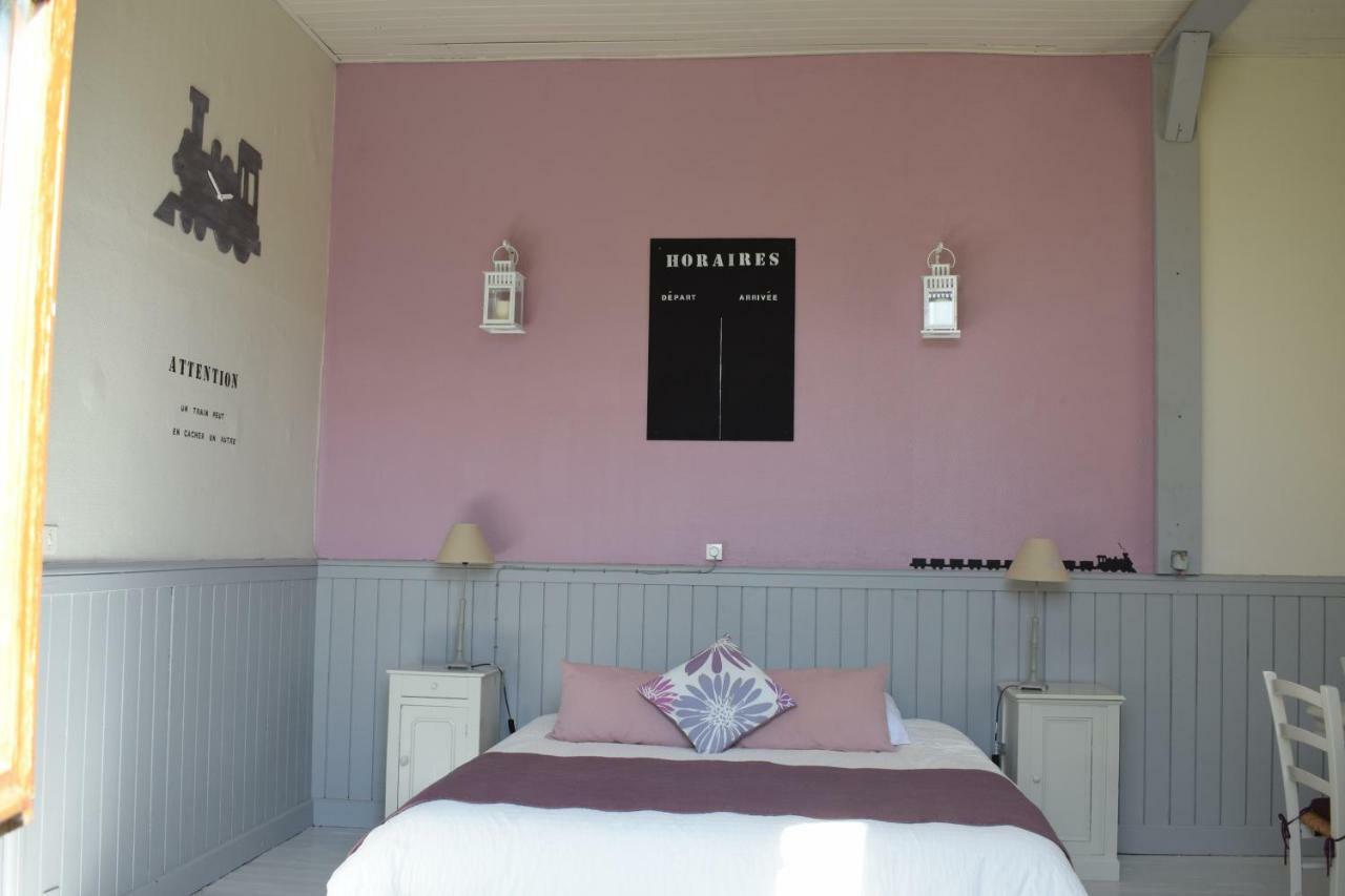 La Gare Bed & Breakfast Gondrin Exterior foto